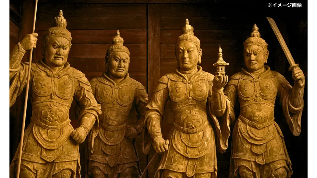 四天王像（東大寺・戒壇堂）｜力強さと静けさを感じる守護仏｜奈良