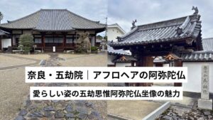 【五劫院】五劫思惟阿弥陀仏坐像|アフロヘアの阿弥陀仏の魅力|奈良